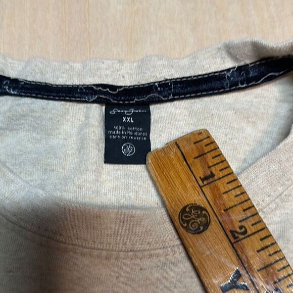 Vintage Sean John Script Logo Shirt Mens 2XL Black Short Sleeve Embroidered 90s - Picture 4 of 5